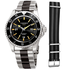 Akribos XXIV Black Dial Men's Watch AK1002TTB