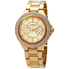 Akribos XXIV Gold Tone Dial Multi-function Ladies Watch AK789YG