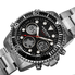 Akribos XXIV Quartz Black Dial Men's Smart Watch AK1094SSB