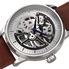 Akribos XXIV Silver-tone Dial Men's Watch AK1018SSBR