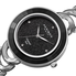 Akribos XXIV Diamond Black Dial Ladies Watch AK1088SSB