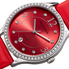 Akribos XXIV Diamond Red Dial Ladies Watch AK1011RD