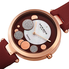Akribos XXIV Diamond Red Dial Ladies Watch AK1069BUR