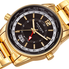 Akribos XXIV GMT Black Dial Men's Watch AK1021YGB