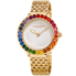 Akribos XXIV Quartz White Dial Ladies Watch AK1091YG