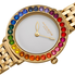 Akribos XXIV Quartz White Dial Ladies Watch AK1091YG