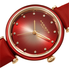 Akribos XXIV Red Dial Ladies Watch AK1035RD