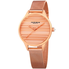 Akribos XXIV Rose Gold-tone Dial Ladies Watch AK1005RG