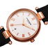 Akribos XXIV White Dial Ladies Watch AK1070BKR