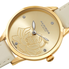 Akribos XXIV Diamond Gold Tone Dial Ladies Watch AK1047WT