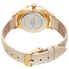 Akribos XXIV Diamond Gold Tone Dial Ladies Watch AK1047WT