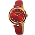 Akribos XXIV Red Dial Ladies Watch AK1052RD