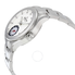 Alpina Horological Smartwatch Silver Guilloche Dial Stainless Steel Watch AL-285STD3C6B