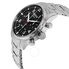 Alpina Startimer Black Dial Stainless Steel Bracelet Men's Watch AL372B4S6B AL-372B4S6B