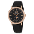 A. Lange & Sohne Saxonia Moon Phase Automatic Black Dial Men's Watch 384.031