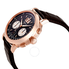 A. Lange & Sohne A. Lange and Sohne Datograph Up Down Black Dial 18K Pink Gold Men's Watch 405.031