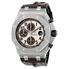Audemars Piguet Royal Oak Offshore Ivory Dial Brown Alligator Leather Men's Watch 26470STOOA801CR01 26470ST.OO.A801CR.01