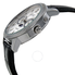 August Steiner Diamond Multi-Function Black Leather Men's Watch AS8051SS