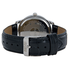 August Steiner Diamond Multi-Function Black Leather Men's Watch AS8051SS