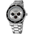 August Steiner Multi-Function Silver Dial Silver-Tone Men's Watch AS8059SS