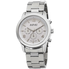 August Steiner Multi_Function White Dial Stainless Steel Men's Watch AS8098SS