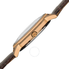 August Steiner Silver Dial Brown Leather Men's Watch AS8020RG