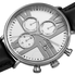 August Steiner Silver Dial Ladies Leather Watch AS8220BK