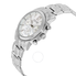 August Steiner Silver-Tone Ladies  Watch AS8087SS