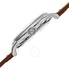 August Steiner Champagne Dial Brown Leather Ladies  Watch AS8110BR