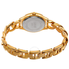 August Steiner Pink Dial Ladies Gold Tone Watch AS8222YGPK
