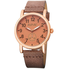 August Steiner Rose Gold-Tone Ladies  Watch AS8110RG