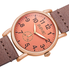 August Steiner Rose Gold-Tone Ladies  Watch AS8110RG