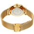 August Steiner Mesh Bracelet White Dial Men's Watch AS8255YG