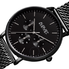 August Steiner Mesh Bracelet Black Dial Men's Watch AS8255BK