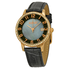 August Steiner Black Dial Rose Gold-Tone Ladies Watch AS8056RG
