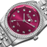 August Steiner Diamond Pink Dial Ladies Watch AS8170PK