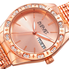 August Steiner Rose Gold-tone Dial Ladies Watch AS8177RG