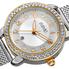August Steiner Silver-tone Dial Ladies Watch AS8192SSG
