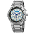 August Steiner Silver-tone Dial Men's Watch AS8128SS