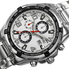 August Steiner White Dial Men's Watch AS8127SSW