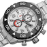 August Steiner White Dial Men's Watch AS8130SSW