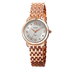 August Steiner Diamond Silver-tone Dial Ladies Watch AS8133RG