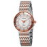 August Steiner Diamond Silver-tone Dial Ladies Watch AS8178TTR