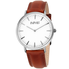 August Steiner White Dial Ladies Watch AS8247SSBR