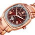 August Steiner Diamond Brown Dial Ladies Watch AS8193RGBR