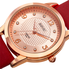 August Steiner Diamond Rose Gold-tone Dial Ladies Watch AS8198RD