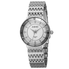 August Steiner Diamond Silver-tone Dial Ladies Watch AS8178SS