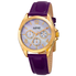August Steiner Silver-tone Dial Ladies Watch AS8191PU