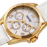 August Steiner Silver-tone Dial Ladies Watch AS8191YGW