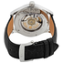 Ball Train Cleveland Automatic Power Reserve Silver Dial Leather Men's Watch PM1058D-L1J-SL